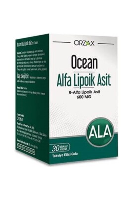 Ocean Alfa Lipoik Asit 600 Mg 30 Kapsül - Ocean