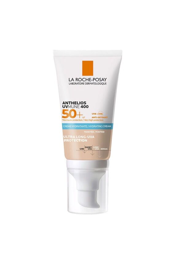 La Roche Anthelios Uvmune Spf 50 Hassas Ciltler Için Yüksek Korumalı Renkli Yüz Güneş Kremi 50 - 1