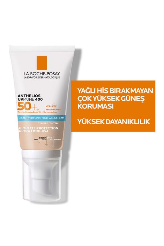 La Roche Anthelios Uvmune Spf 50 Hassas Ciltler Için Yüksek Korumalı Renkli Yüz Güneş Kremi 50 - 4