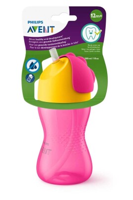 Avent Pipetli Bardak 300 ml Kız Scf798/02 - 1