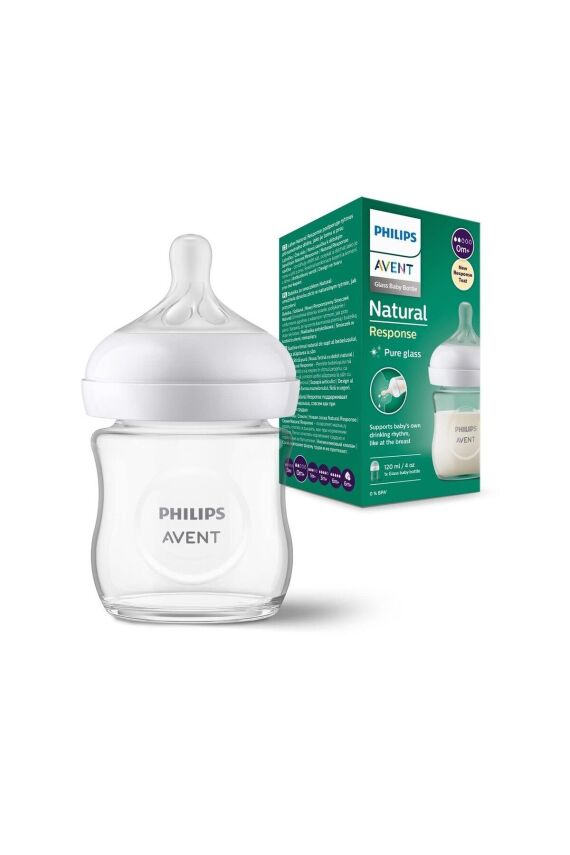 Avent Scy930/01 Doğal Tepkili Cam Biberon 120 ml 0 Ay - 3