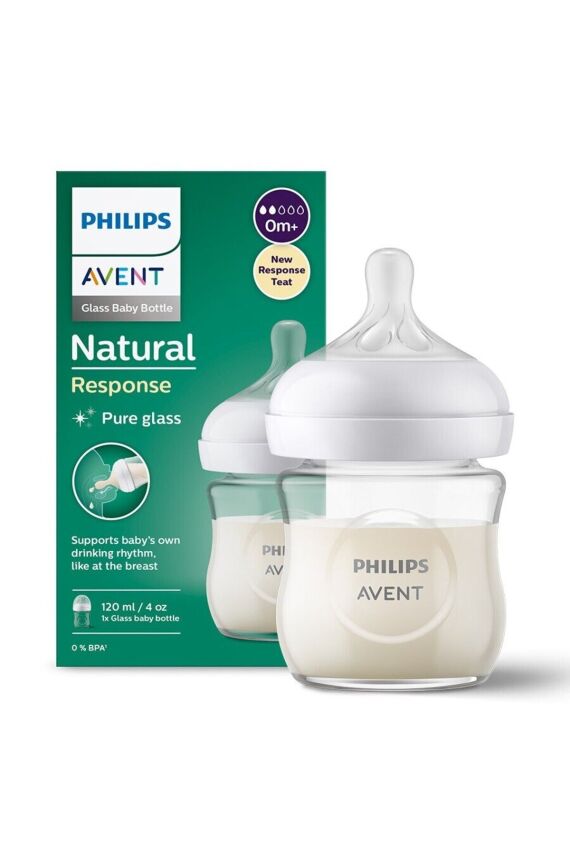 Avent Scy930/01 Doğal Tepkili Cam Biberon 120 ml 0 Ay - 1