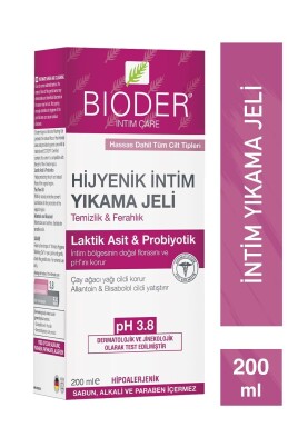 Bioder Hijyenik Intim Yıkama Jeli 200 ml - Bioder