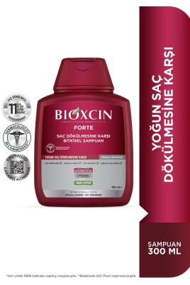 Bioxcin Forte 300 ml Şampuan - Yoğun Dökülme Şampuanı Tüm Saç Tipleri - 2