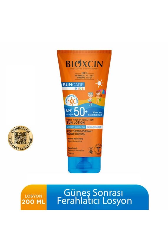 Bioxcin Sun Care Çok Çok Yüksek Korumalı Çocuk Güneş Kremi 50 Spf - % 100 Botanik Aktif 200 ml - 1
