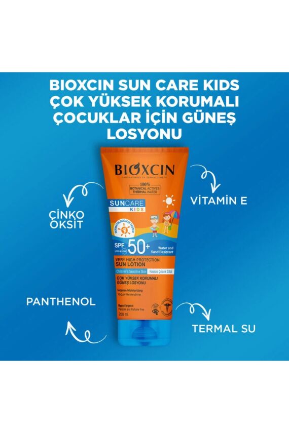 Bioxcin Sun Care Çok Çok Yüksek Korumalı Çocuk Güneş Kremi 50 Spf - % 100 Botanik Aktif 200 ml - 3