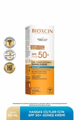 Bioxcin Sun Care Hassas Ciltler İçin Çok Yüksek Korumalı Güneş Kremi 50 SPF 50 Ml - 1