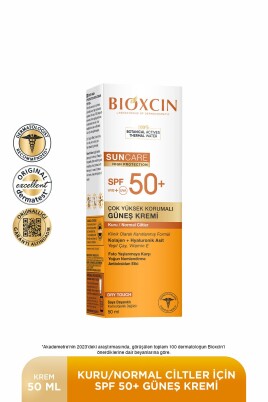 Bioxcin Sun Care Kuru Ciltler Için Güneş Kremi Spf 50 50 ml - Renkli - Bioxcin
