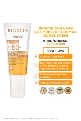 Bioxcin Sun Care Kuru Ciltler Için Güneş Kremi Spf 50 50 ml - Renkli - 3