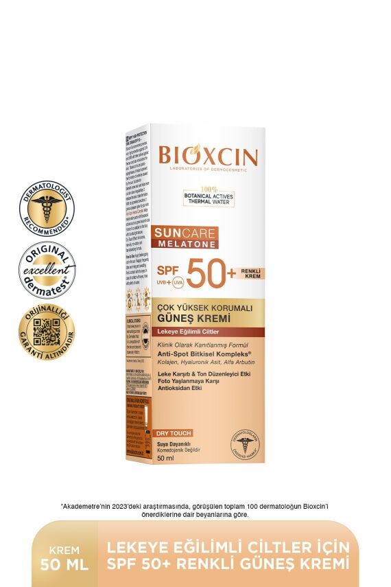 Bioxcin. Sun Care Lekeye Eğilimli Ciltler Için Spf50 Güneş Kremi 50 ml - Renkli - 1