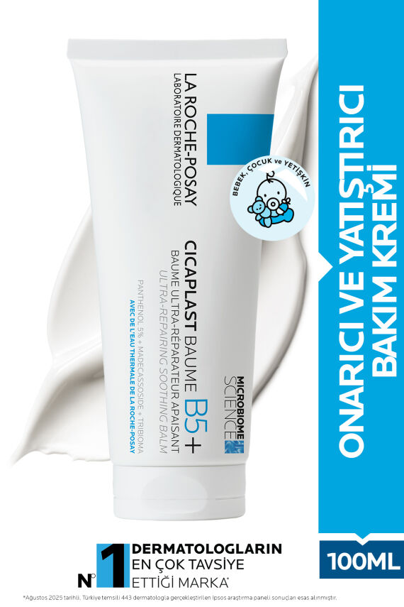 La roche Cicaplast Baume B5 Onarıcı Ve Yatıştırıcı Yüz ve Vücut Bakım Kremi 100ml - 1
