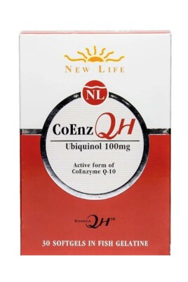 CoEnz Qh Ubiquinol 30 Kapsül - New Life
