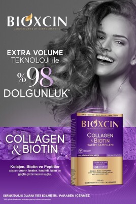 Bioxcin Collagen & Biotin Ekstra Hacim & Dolgunlaştırıcı Şampuan 300 Ml - 2 Li Avantaj Seti - 2