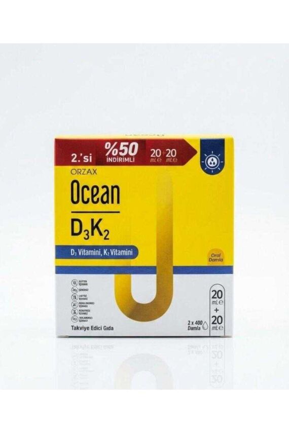 D3K2 Damla 20+20 ml - İkincisi %50 - 1
