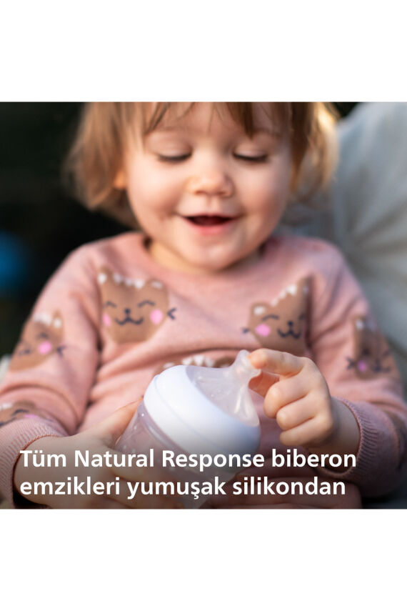 Doğal Tepkili 2'li Biberon Emziği, 5 Numara, SCY965/02 - 4