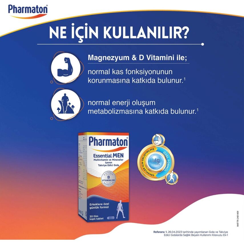 Pharmaton Essential Men 30 Tablet - 3