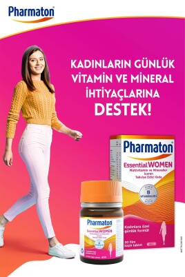 Essential Women 30 Tablet - Biotin, Demir, Vitamin B, Multivitamin Ve Mineraller - 4