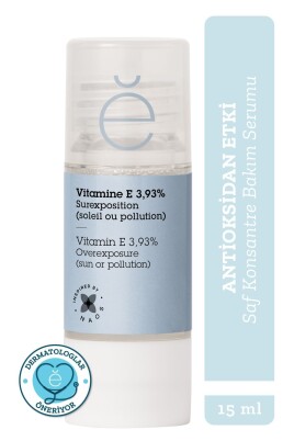 Etat Pur Pure Active Vitamin E Antioksidan Etkili Nemlendirici Saf Konsantre Bakım Serumu 15 mL Kuru Cilt - Etat Pur