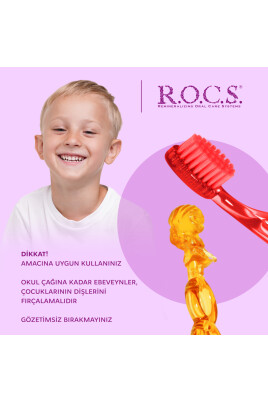 Kids Diş Fırça 3-7 Yaş Sarı 4607152730500s - 5