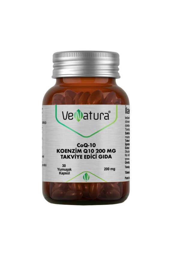 Koenzim Q10 200 mg 30 Yumuşak Kapsül - 1