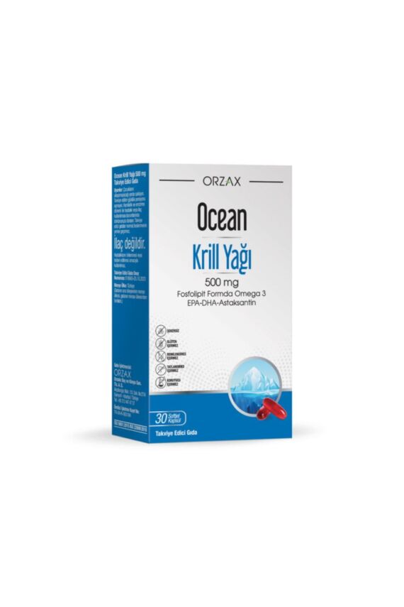 Ocean Krill Oil 500 Mg 30 Kapsül - 1