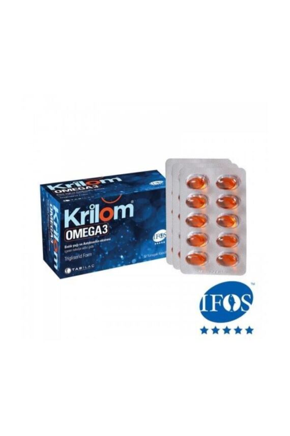 Krilom Omega 3 50 Yumuşak Kapsül - 1