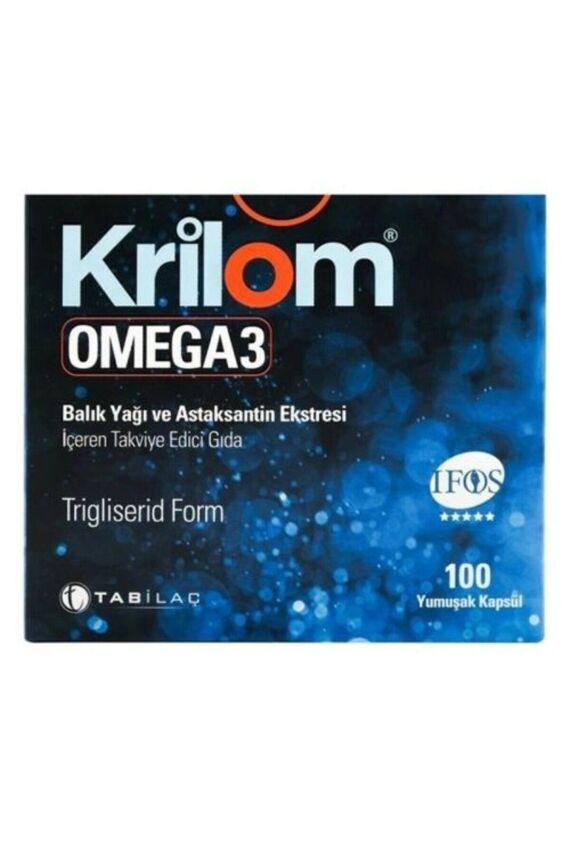 Krilom Omega3 100 Yumuşak Kapsül - 1