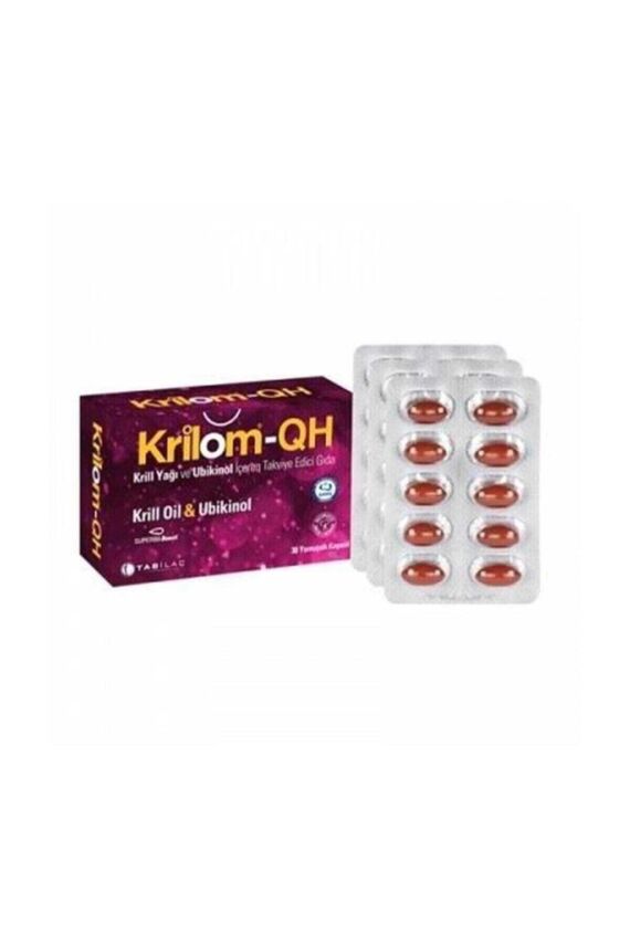Krilom Qh Krill Oil & Ubikinol 30 Yumuşak Kapsül - 1