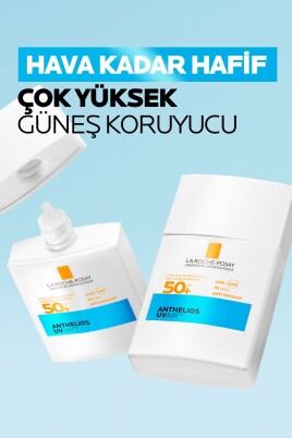 La Roch Anthelios Uvair SPF50+ Hava Kadar Hafif Tüm Ciltler İçin Yüz Güneş Kremi 40ML - 3