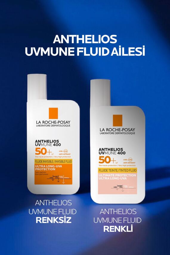 La Roche Anthelios Uvmune 400 Invisible Fluid Spf50+ Güneş Koruyucu 50 ml- Tüm Cilt Tipleri - 5