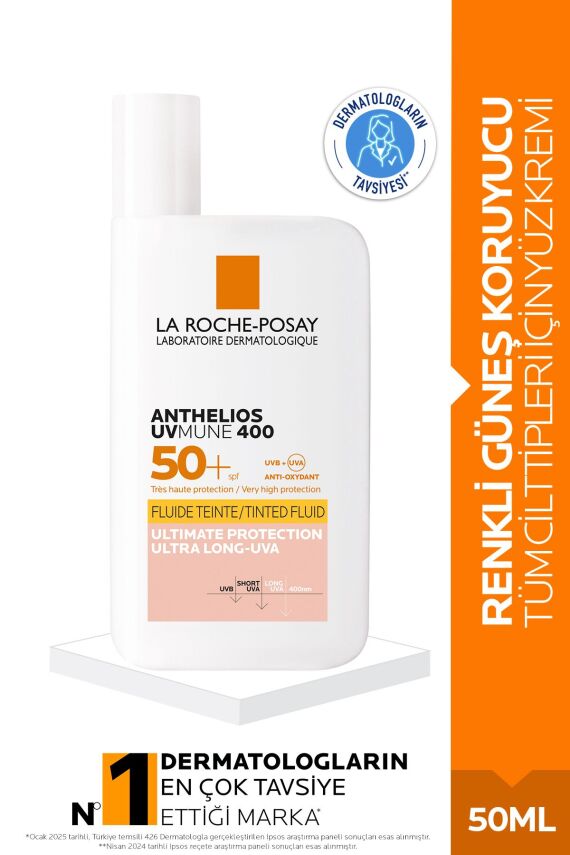La Roche Anthelios Uvmune Fluid Güneş Kremi Spf50 50 ml - Renkli - 1