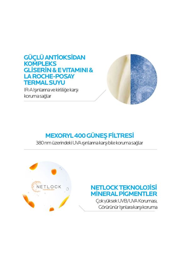 La Roche Anthelios Uvmune Fluid Güneş Kremi Spf50 50 ml - Renkli - 3