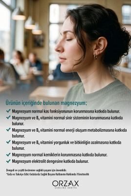 Magnezyum Complex — Bisglisinat - Malat - Sitrat - Taurat & B6 (P5P) Vitamini 60 Tablet - 4