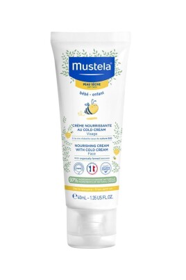 Mustela Cold Cream Ve Organik Balmumu Içeren, Bebek Yüz Kremi 40 ml - Mustela