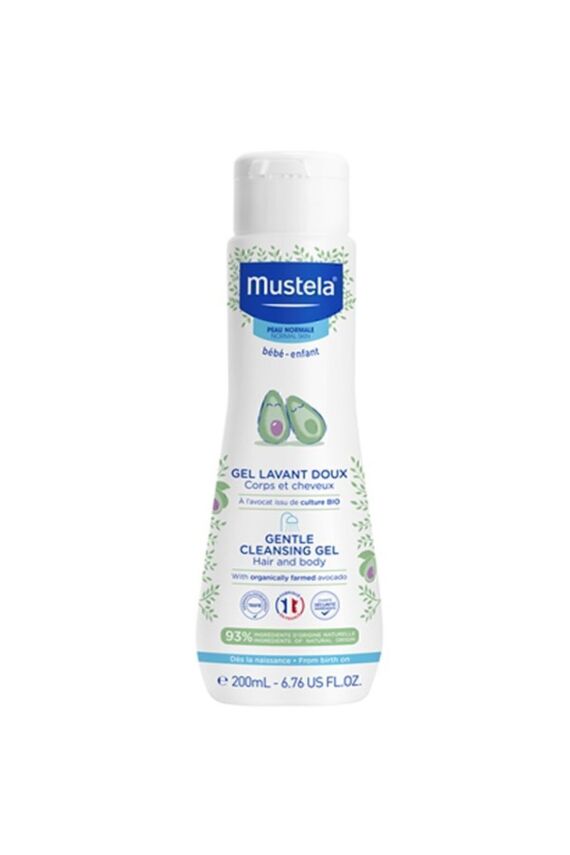 Mustela Gentle Cleansing Gel Saç Ve Vücut Şampuanı 200 Ml - 1