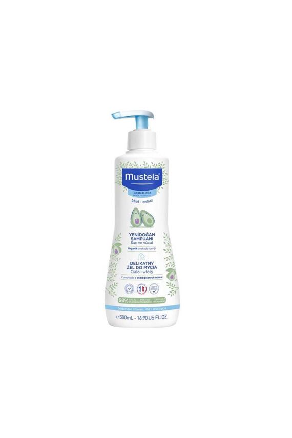 Mustela Gentle Cleansing Gel Yenidoğan Şampuanı 500 ml - 1