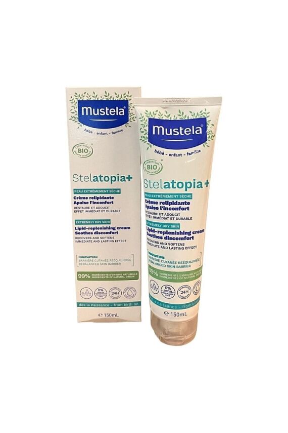 Mustela Stelatopia Cilt Bariyeri Yenileyici - Rahatlatıcı Krem 150ml - 1