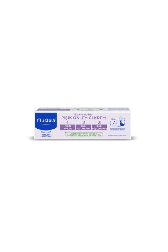 Mustela Vitamin Barrier Cream 1.2.3 Pişik Kremi 100 ml - 1