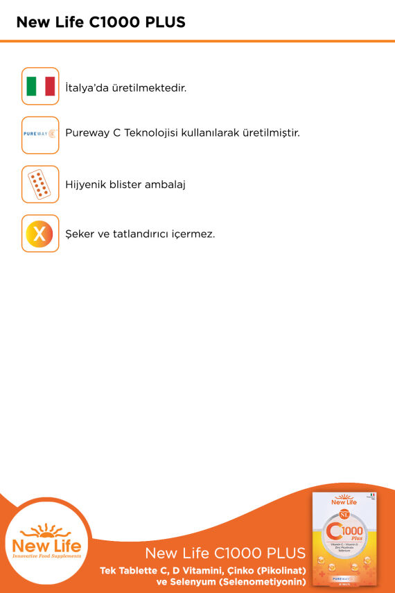Newlife C 1000 Plus 30 TABLET - 2