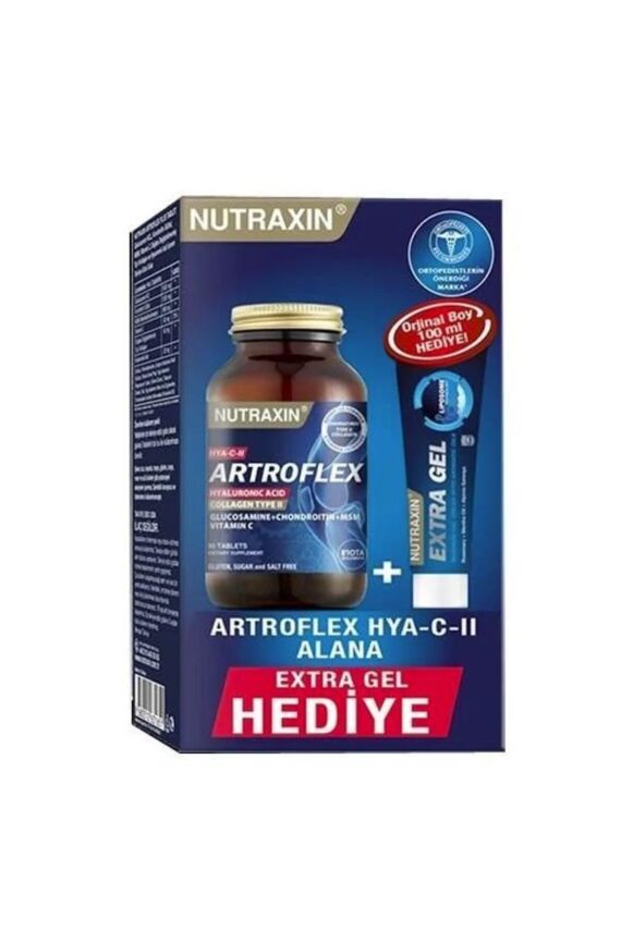Nutraxin Artroflex Hya-C-II 90 Tablet + Extra Gel 100 ml Hediyeli - 1