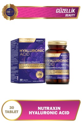 Nutraxin Beauty Hyaluronic Acid 30 Tablet - Nutraxin