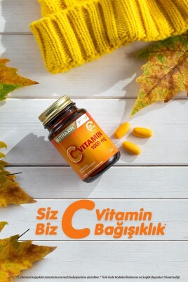 Nutraxin C Vitamin 1000 Mg - C Vitamini Deposu Zaman Salınımlı 30 Tablet - 3