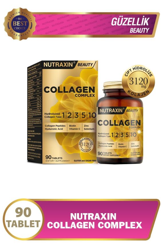 Nutraxin Collagen Beauty Complex 90 Tablet - 1