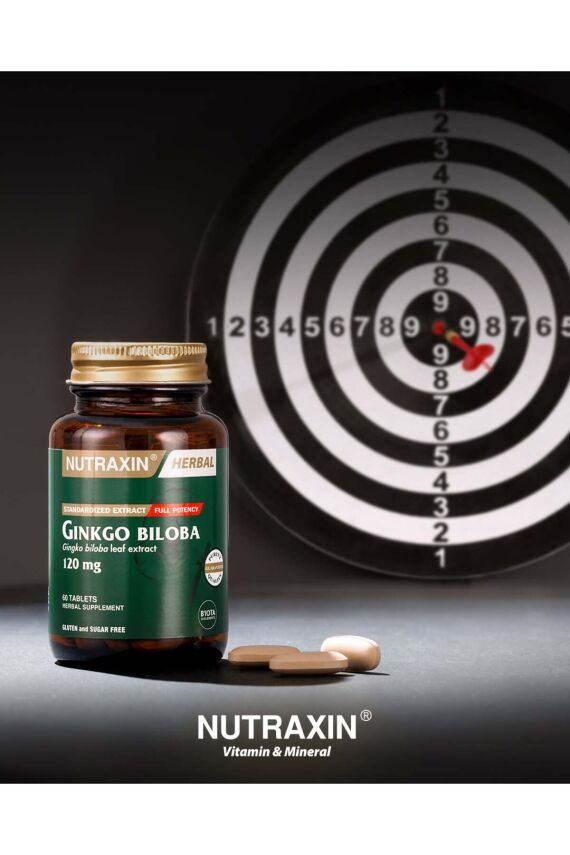 Nutraxin Ginkgo Biloba 120 Mg 60 Kapsül - 2