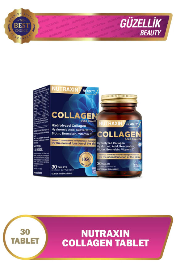 Nutraxin Hidrolize Kolajen 30 Tablet Tip1 Tip3 - 1