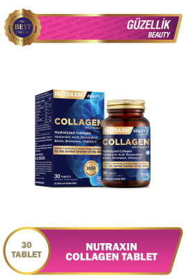 Nutraxin Hidrolize Kolajen 30 Tablet Tip1 Tip3 - Nutraxin