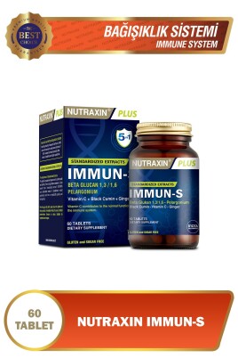 Nutraxin Immun-s 60 Tablet - Nutraxin