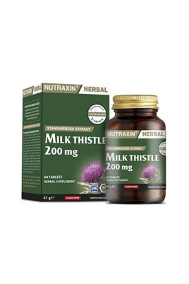 Nutraxin Milk Thistle 200 Mg 60 Tablet - Nutraxin
