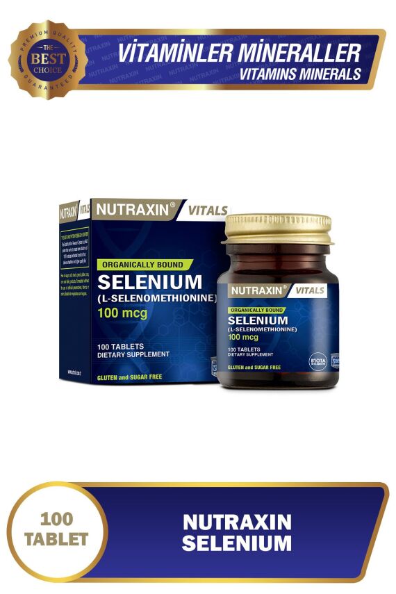 Nutraxin Selenium 100 Mcg 100 Tablet - 1