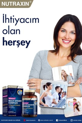 Nutraxin Vitals Women's Multivitamin Complex 60 Tablet - 4